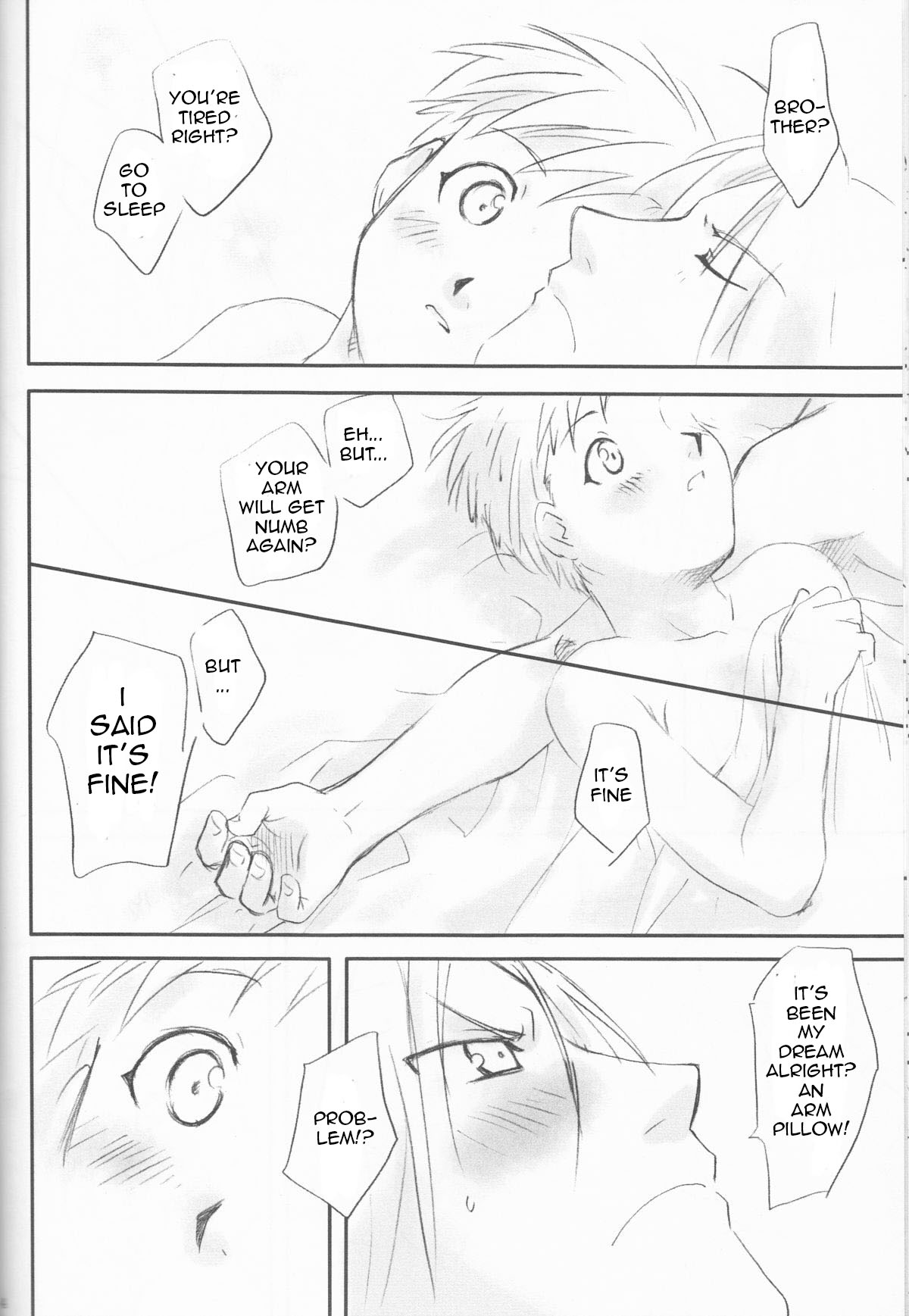 [ねのね屋 (猫乃音三也)] 体温 (鋼の錬金術師) [英訳]