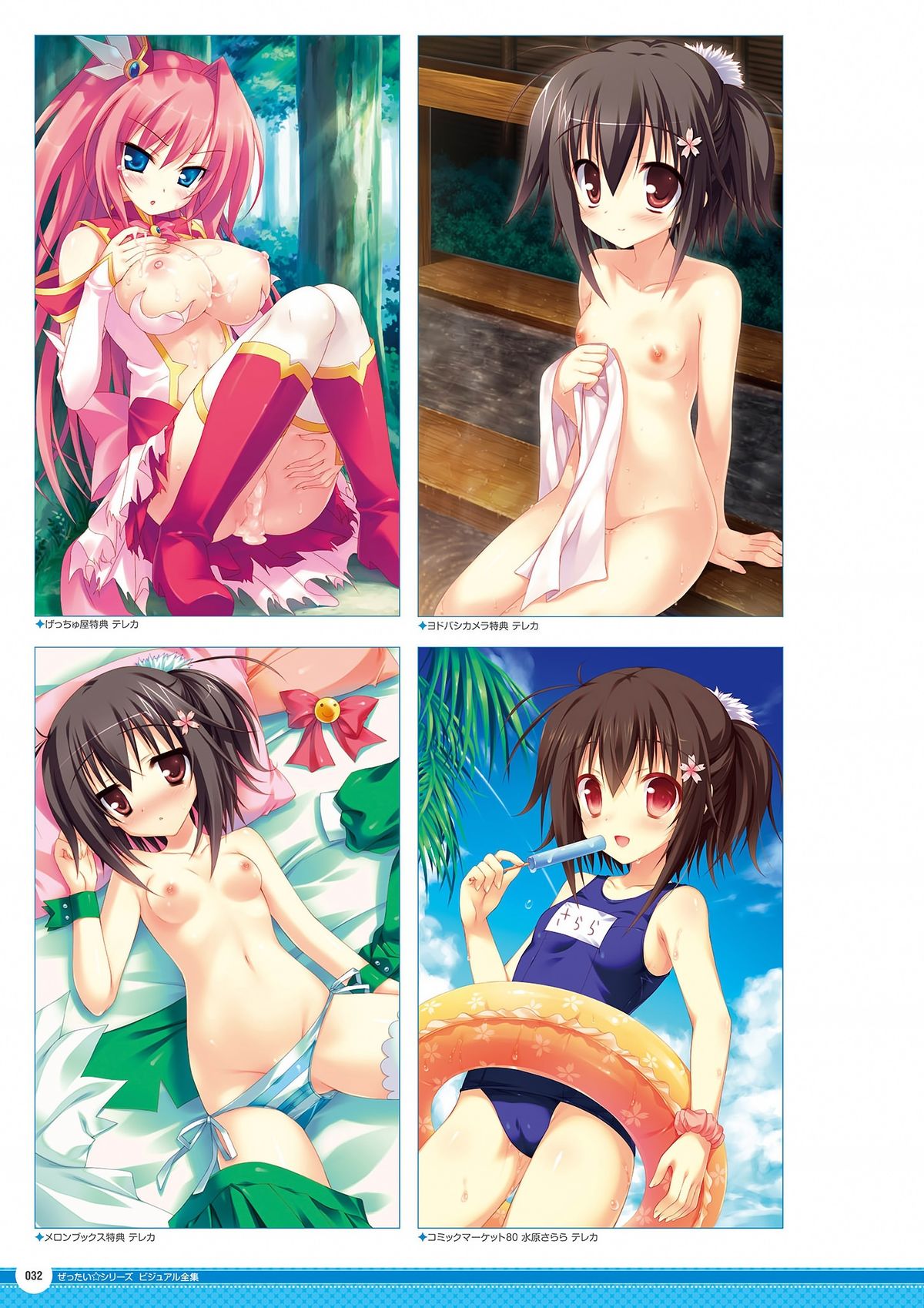 ぜったい☆シリーズ ビジュアル全集