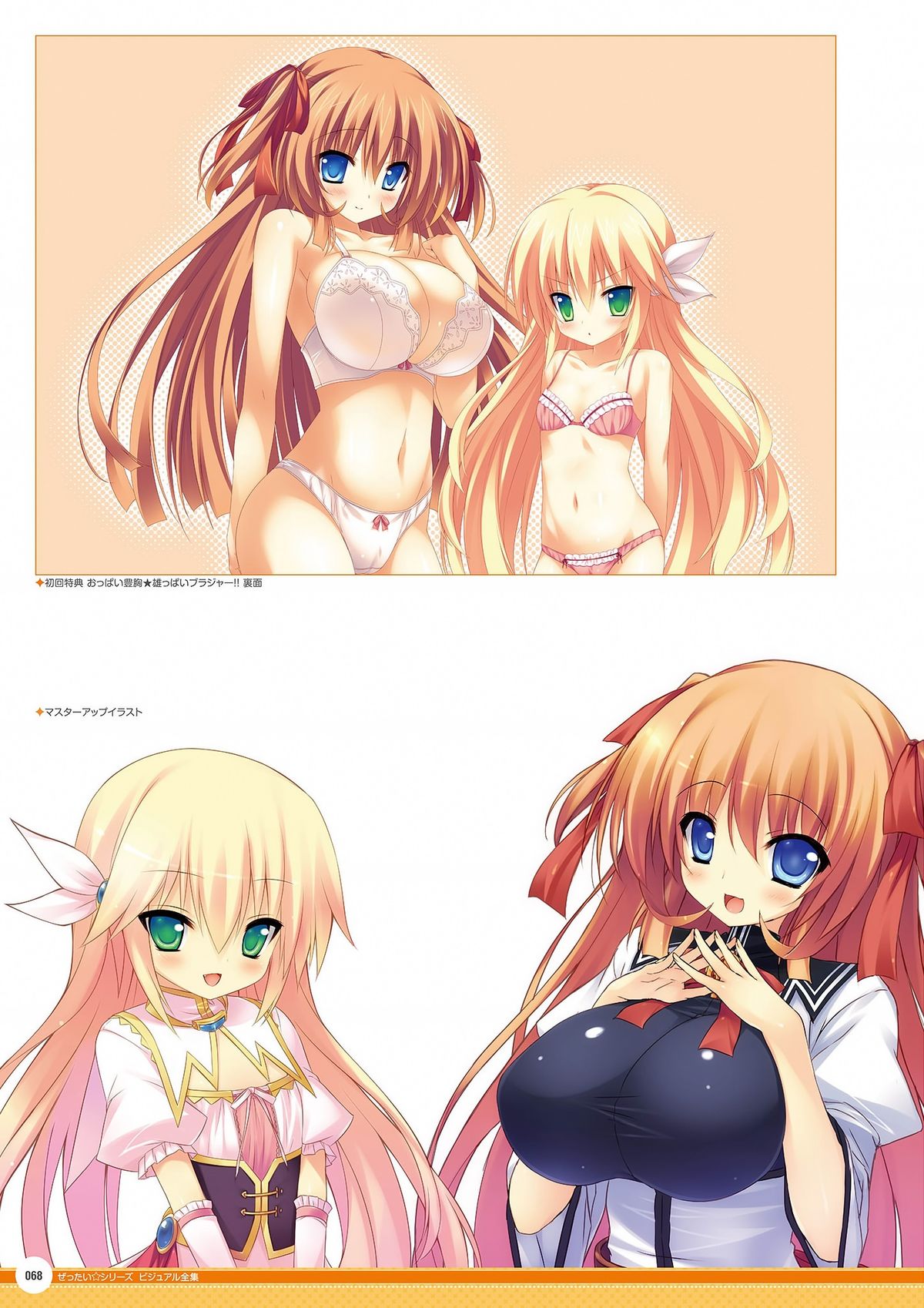 ぜったい☆シリーズ ビジュアル全集