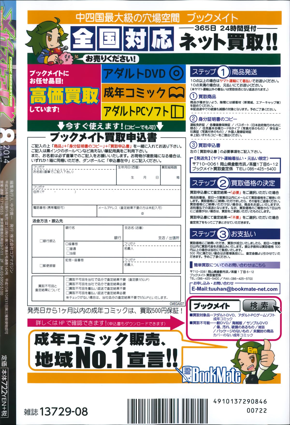 コミックメガストアα 2014年8月号