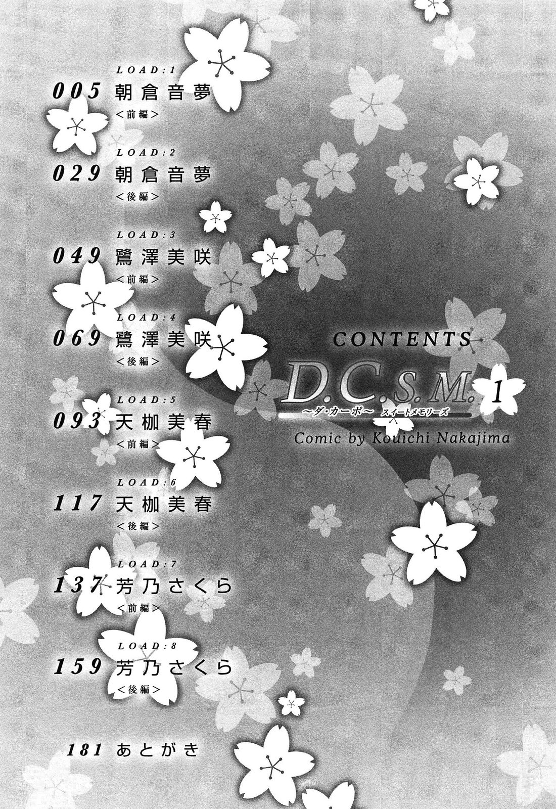 [中島光一 x CIRCUS] D.C.S.M~ダ・カーポ~スイートメモリーズ 1