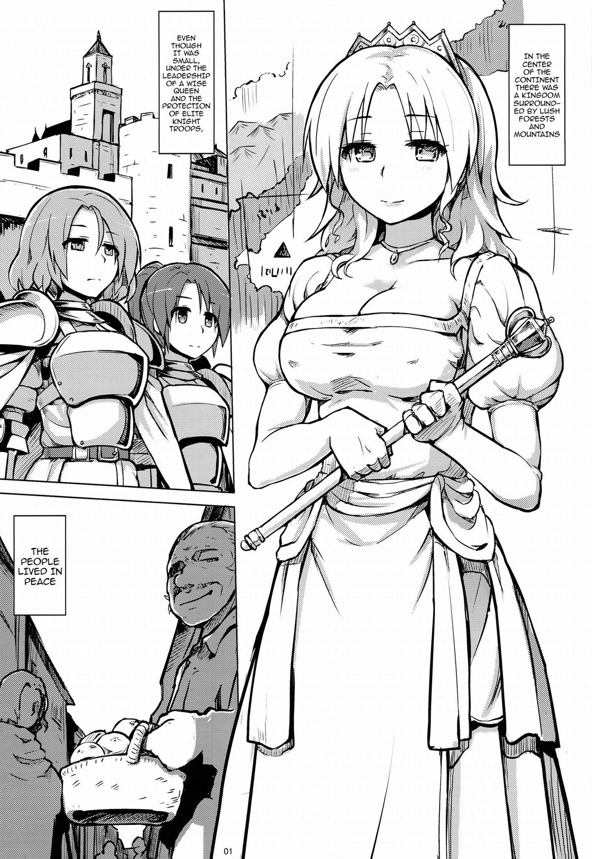 (コミティア108) [V-SLASH (夕霧)] PRISON 蛮族の檻 [英訳]