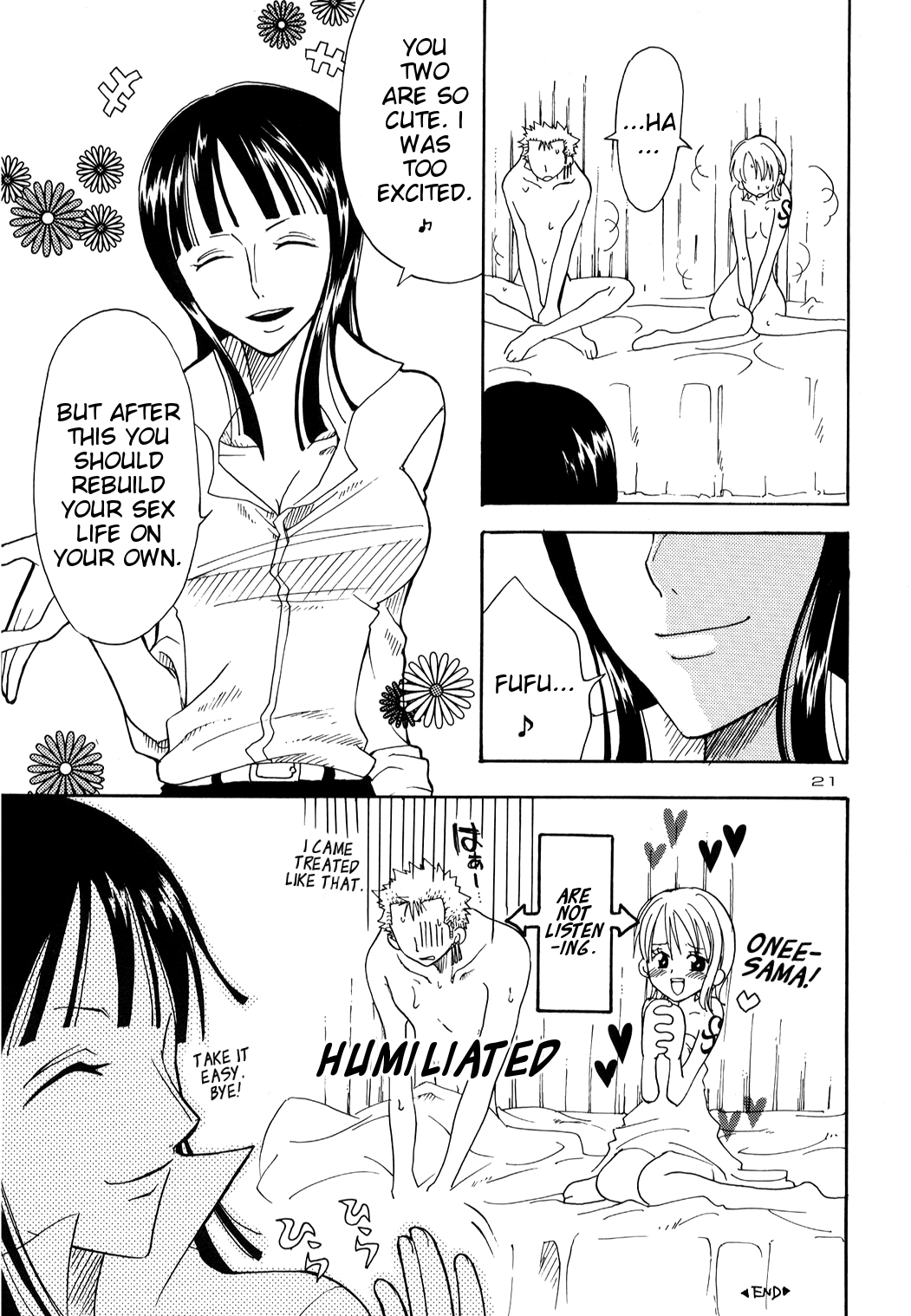 (C63) [くりおね社 (YU-RI)] 幸せPUNCH!4 (ワンピース) [英訳]