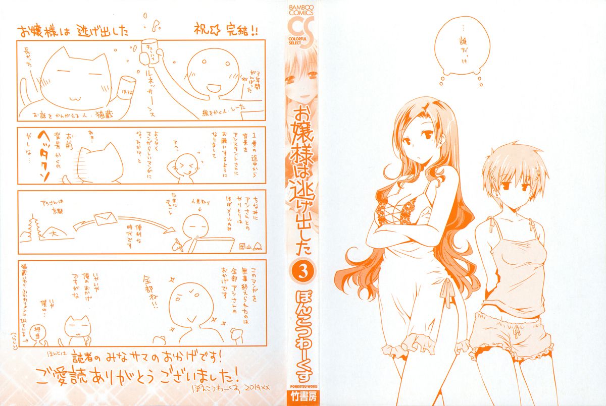 [ぽんこつわーくす] お嬢様は逃げ出した 3