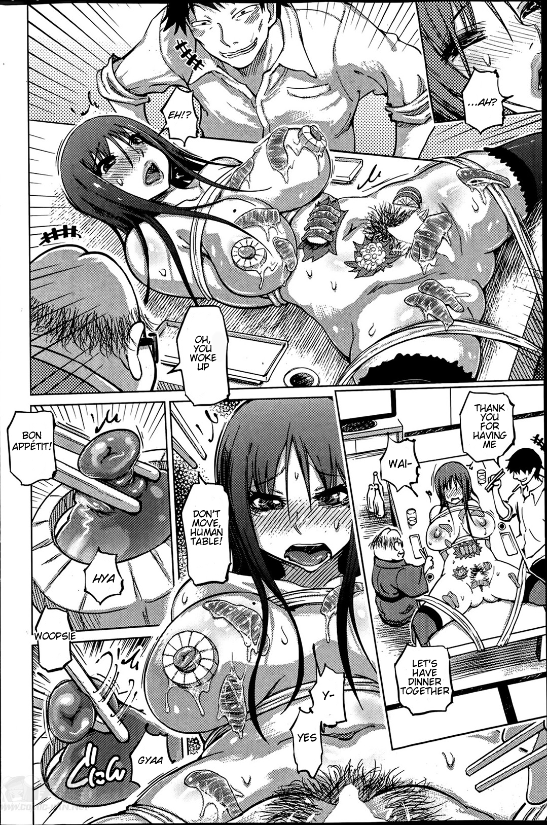 [まるキ堂] SM団地＜第4話/後編＞ (バスターコミック 2014年5月号) [英訳]