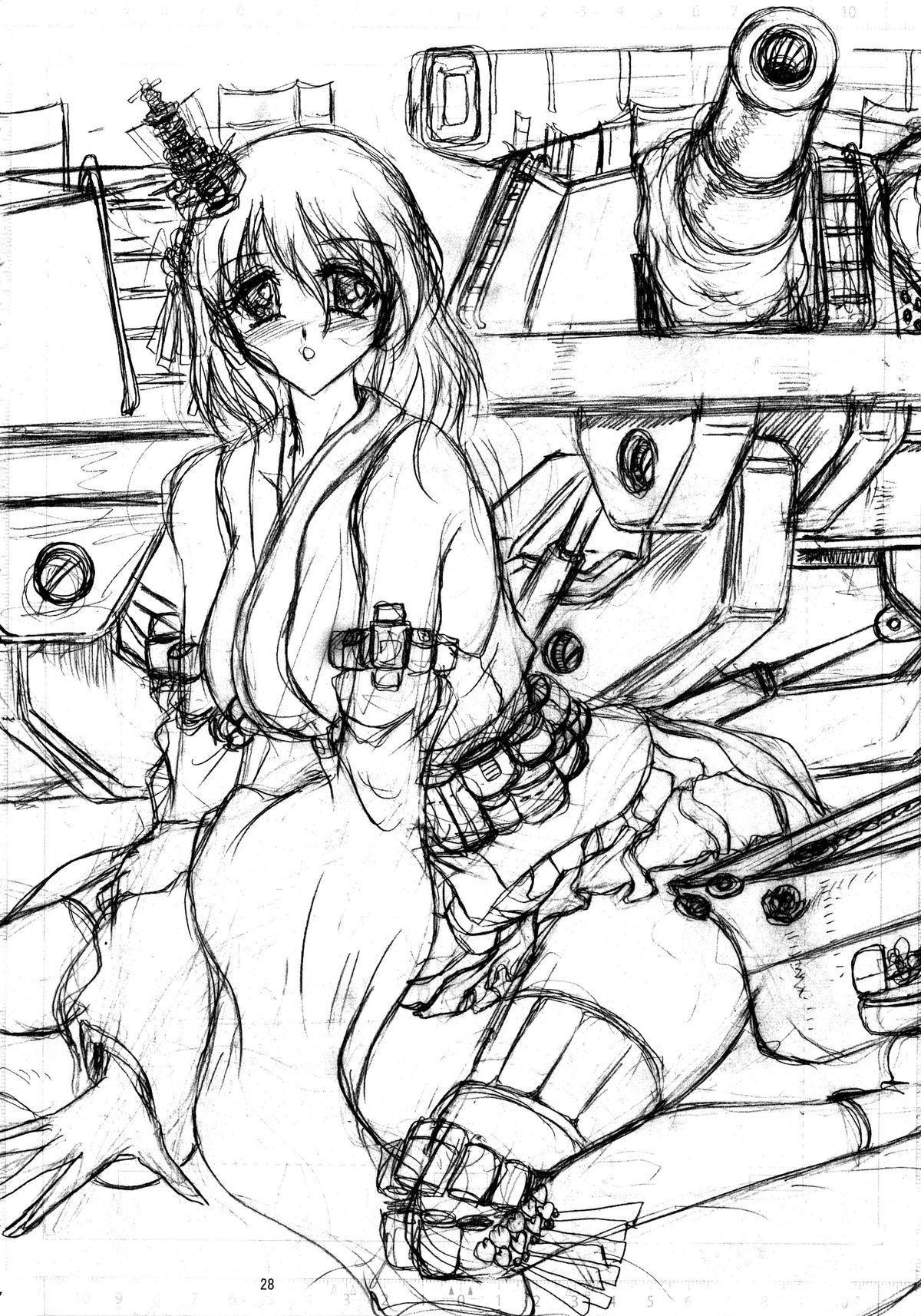 (ふたけっと10) [ヨモスエ同好会 (げしょ一郎)] 扶桑型艦娘 (艦隊これくしょん -艦これ-)