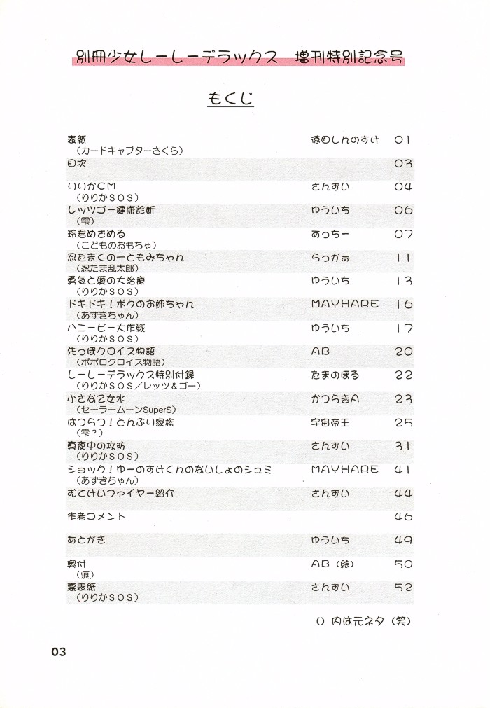 [むてけいファイヤー] 別冊少女しーしーDX