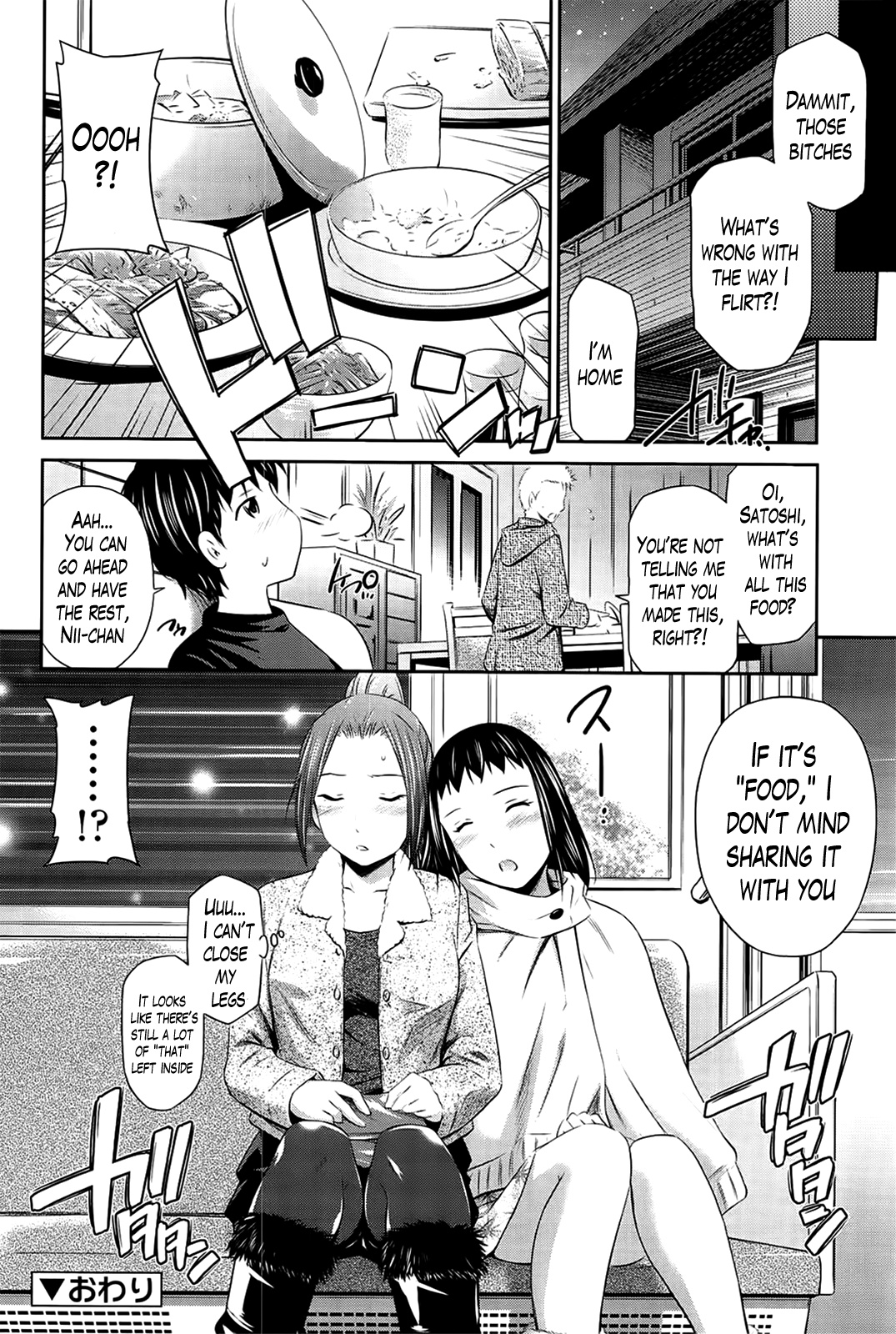 [左橋レンヤ] とってもホットな中心部❤ 第1-6章 [英訳]