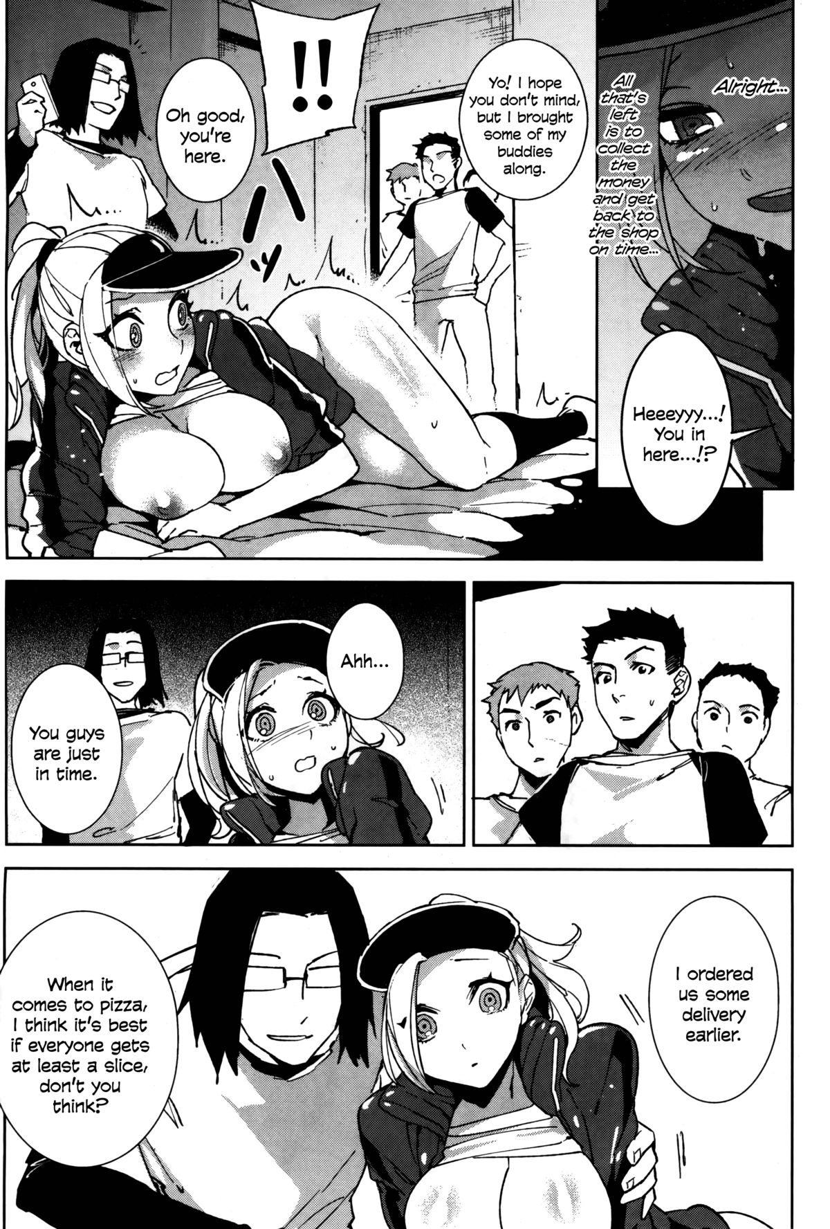 [比目魚] 天然デリバリー (COMIC 快楽天 BEAST 2014年6月号) [英訳]
