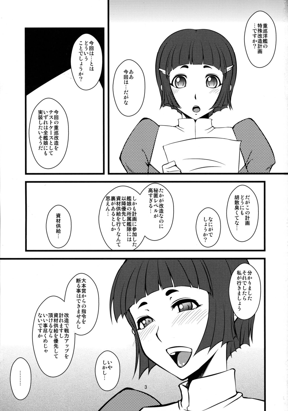 (C85) [半熟茹で卵 (カナダ人)] 重巡妙高改装計画 (艦隊これくしょん -艦これ-)