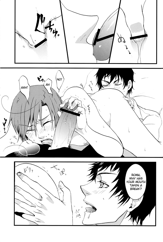 [HKR. (蟹子)] ciao sparkling (Axis Powers ヘタリア) [英訳]