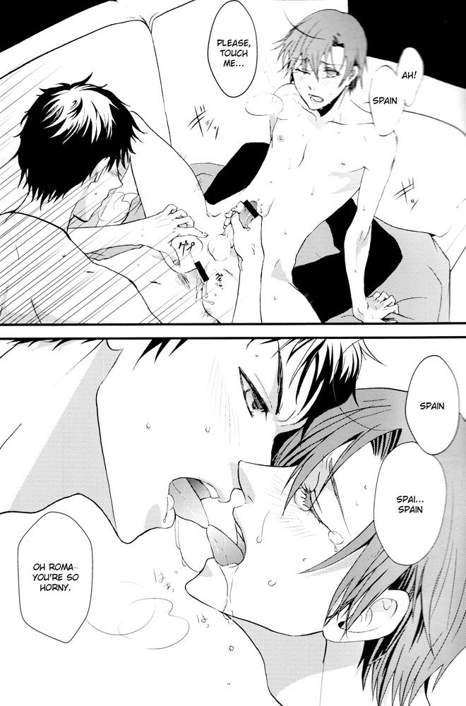 [HKR. (蟹子)] ciao sparkling (Axis Powers ヘタリア) [英訳]