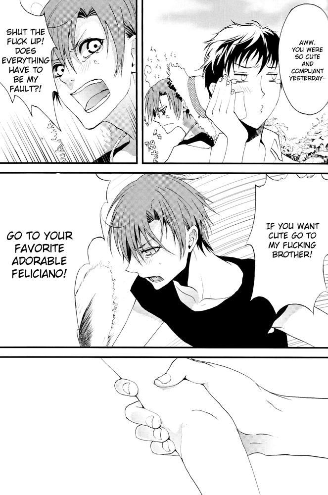 [HKR. (蟹子)] ciao sparkling (Axis Powers ヘタリア) [英訳]