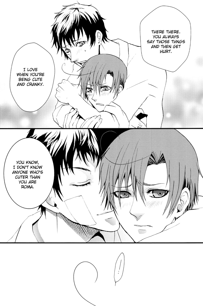 [HKR. (蟹子)] ciao sparkling (Axis Powers ヘタリア) [英訳]