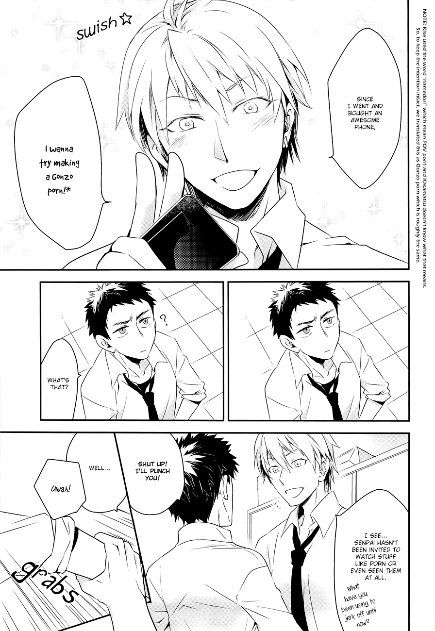 (GOOD COMIC CITY 20) [博打人生SP (皐月フミ)] REC! (黒子のバスケ) [英訳] [無修正]