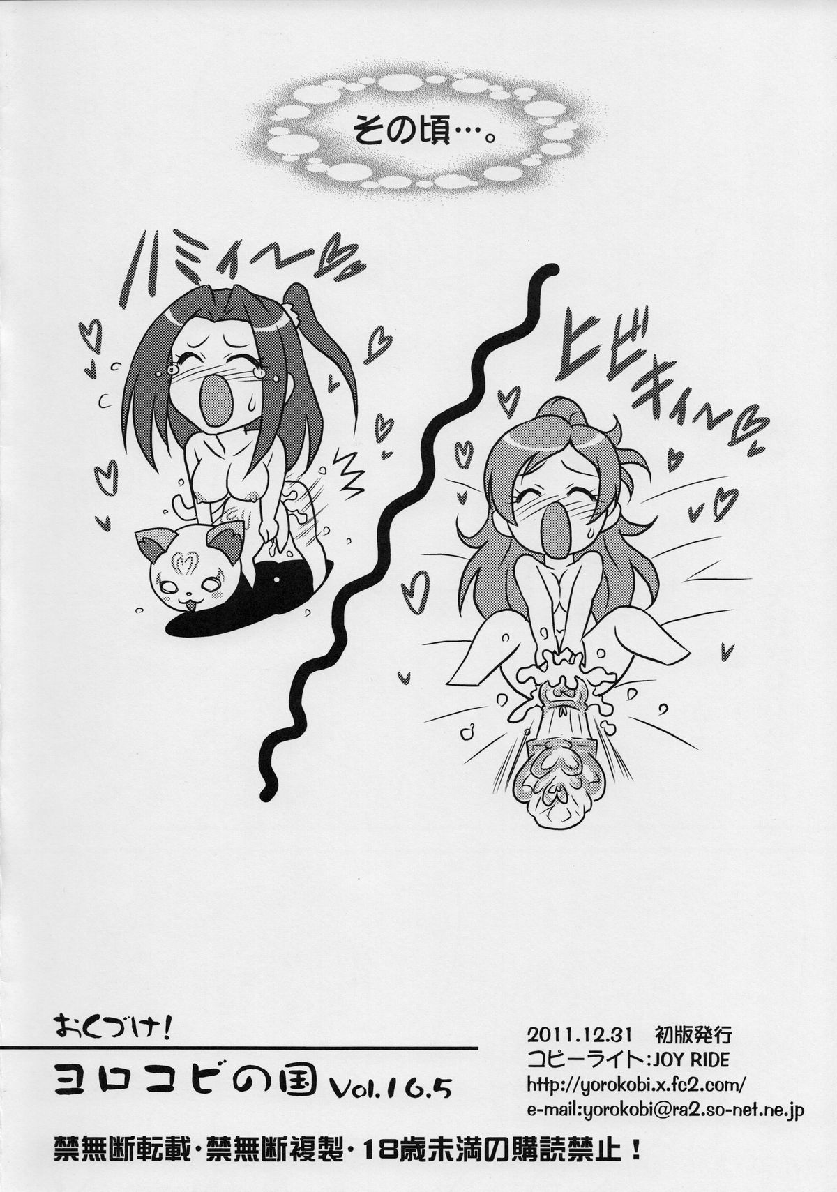 (C81) [ヨロコビの国 (JOY RIDE)] ヨロコビの国 Vol.16.5 C81限定頒布 (スイートプリキュア♪)