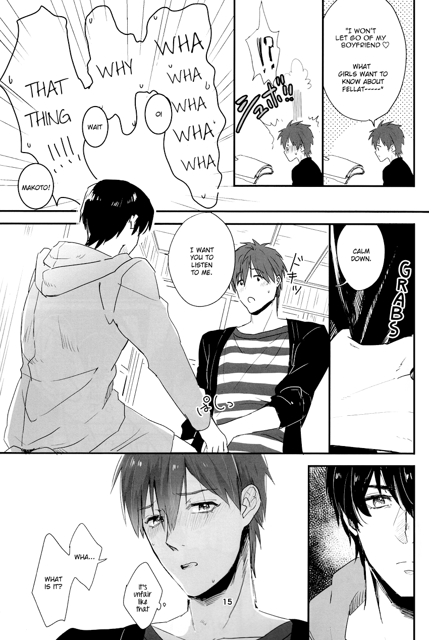 [LA FIESTA (ユカイ・サチコ)] JUST FIT (Free!) [英訳]