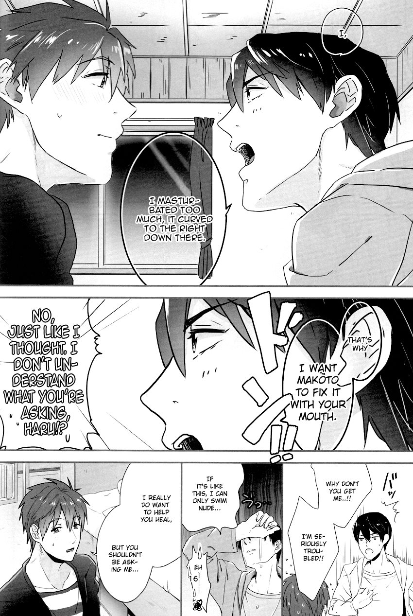 [LA FIESTA (ユカイ・サチコ)] JUST FIT (Free!) [英訳]