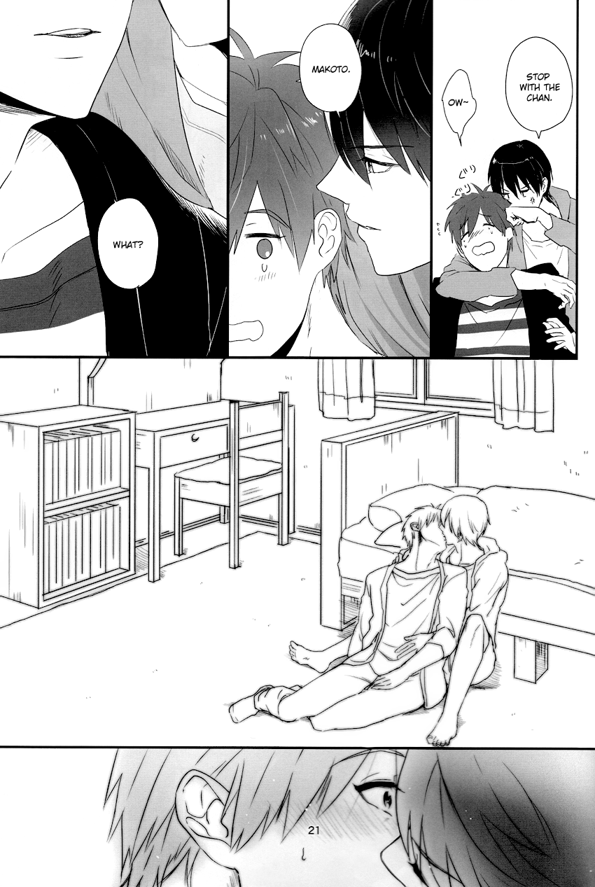 [LA FIESTA (ユカイ・サチコ)] JUST FIT (Free!) [英訳]