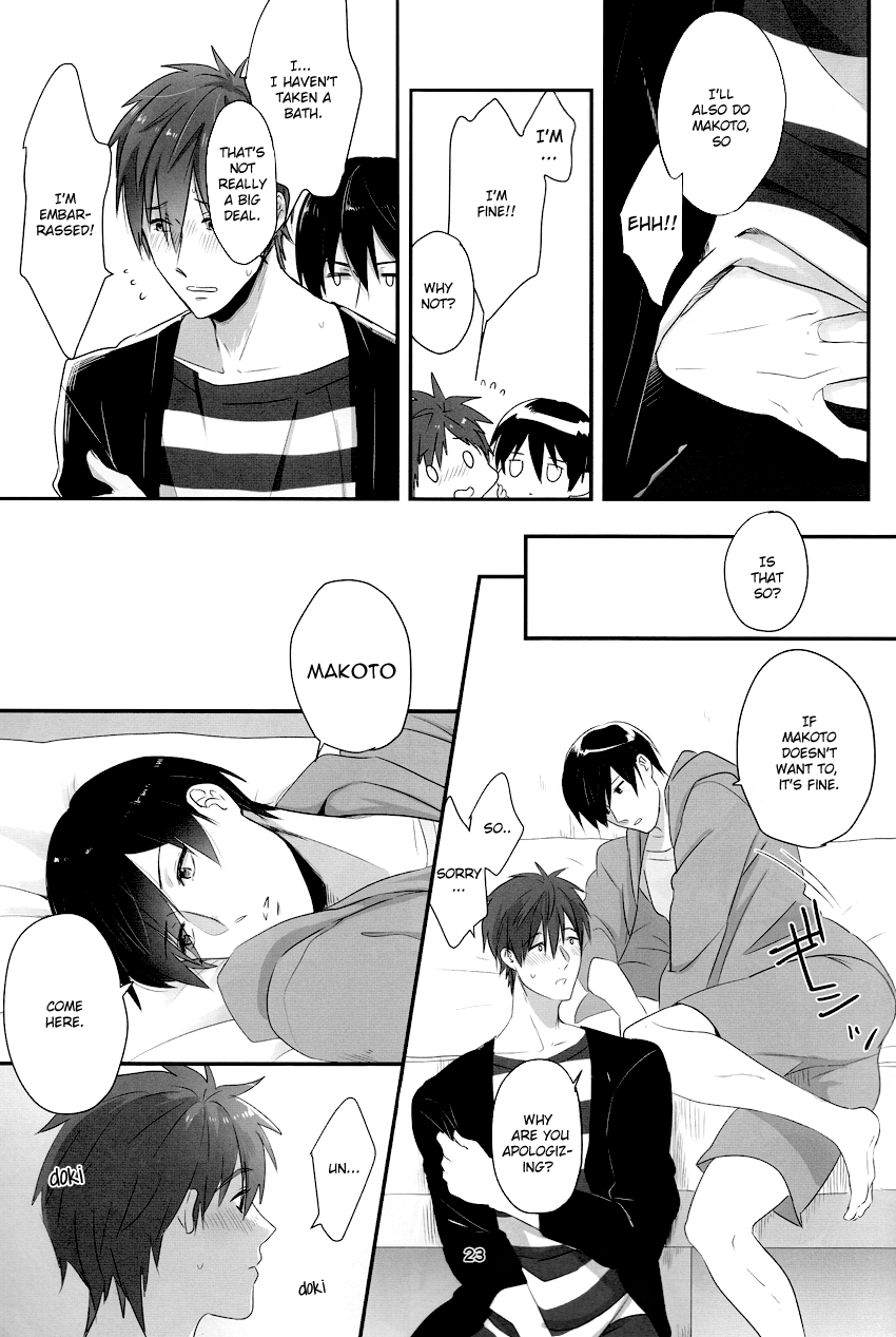 [LA FIESTA (ユカイ・サチコ)] JUST FIT (Free!) [英訳]