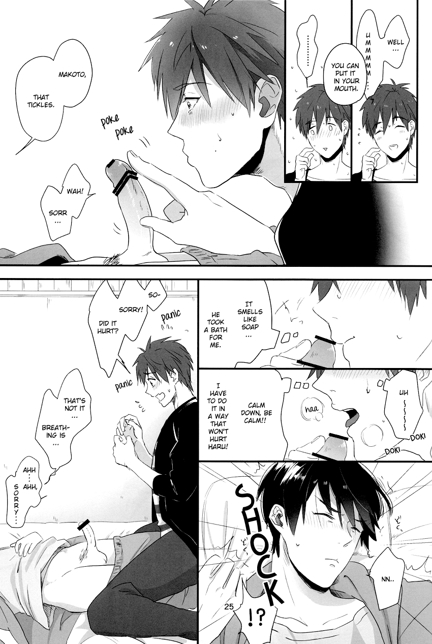 [LA FIESTA (ユカイ・サチコ)] JUST FIT (Free!) [英訳]