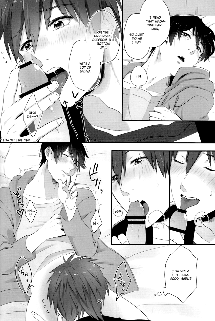 [LA FIESTA (ユカイ・サチコ)] JUST FIT (Free!) [英訳]