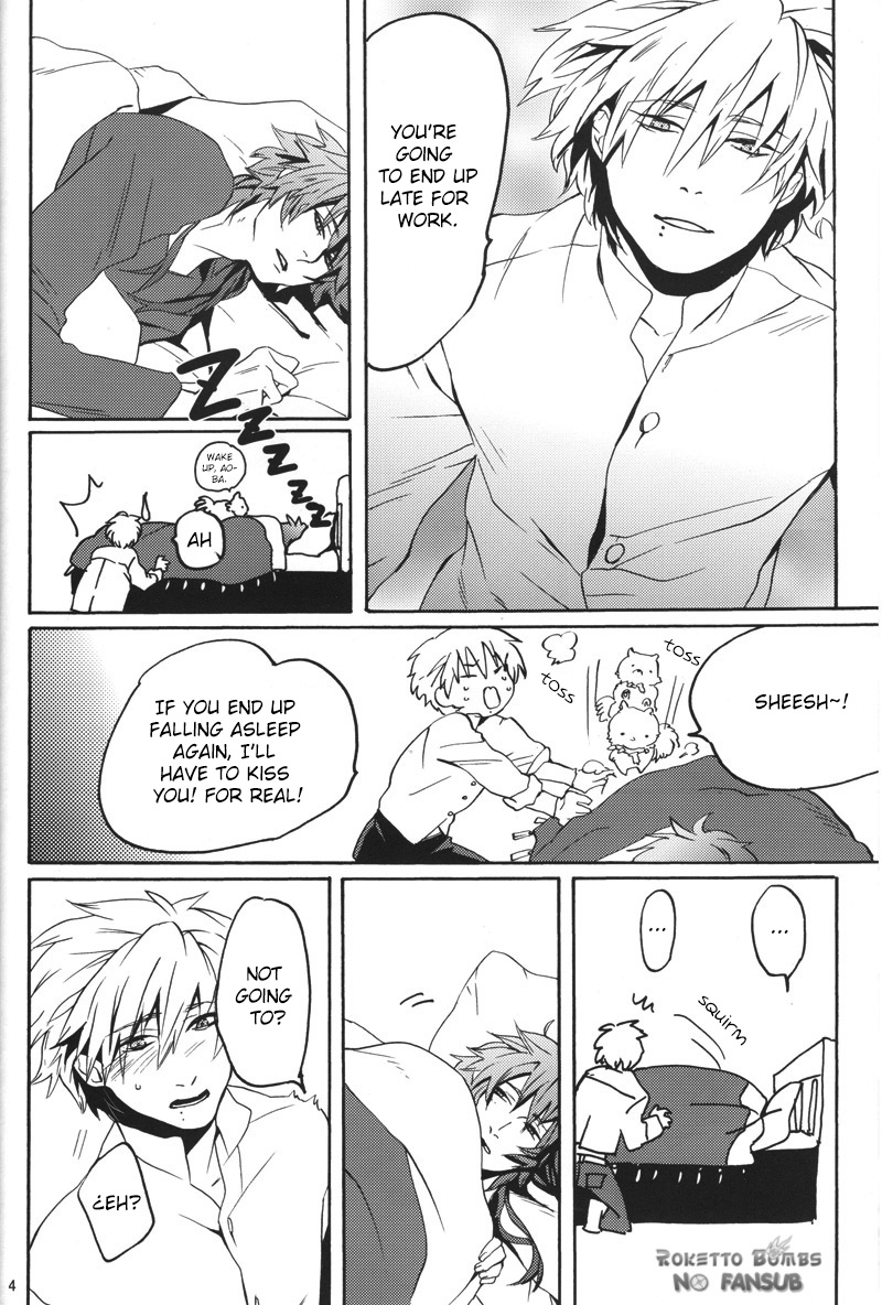 [OKKI (寝坊)] きっと多分あまくておいしい (DRAMAtical Murder) [英訳]