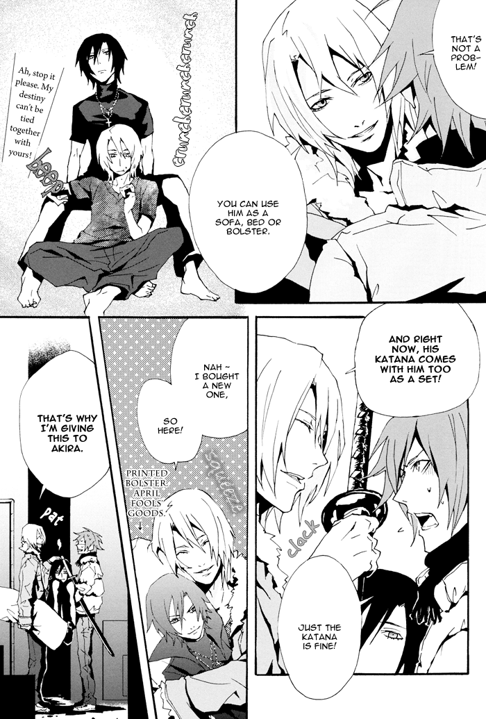 (C69) [犬型サミット (フジノ)] NO substance (咎狗の血) [英訳]