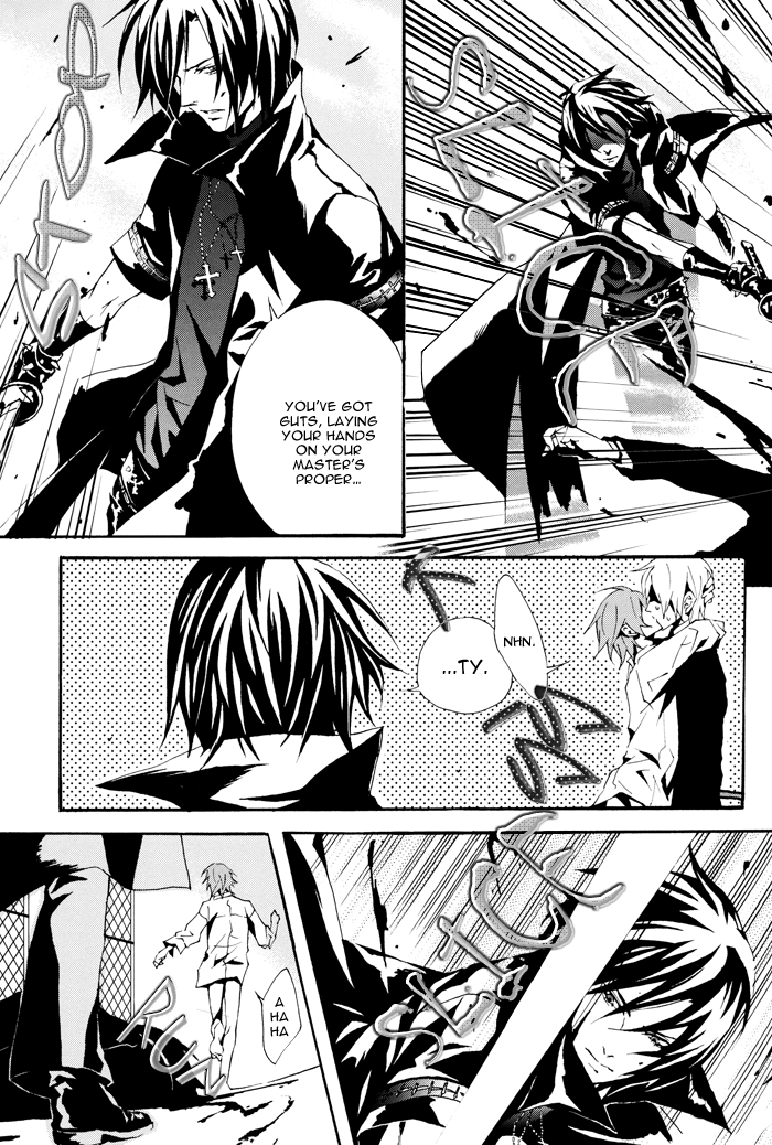 (C69) [犬型サミット (フジノ)] NO substance (咎狗の血) [英訳]