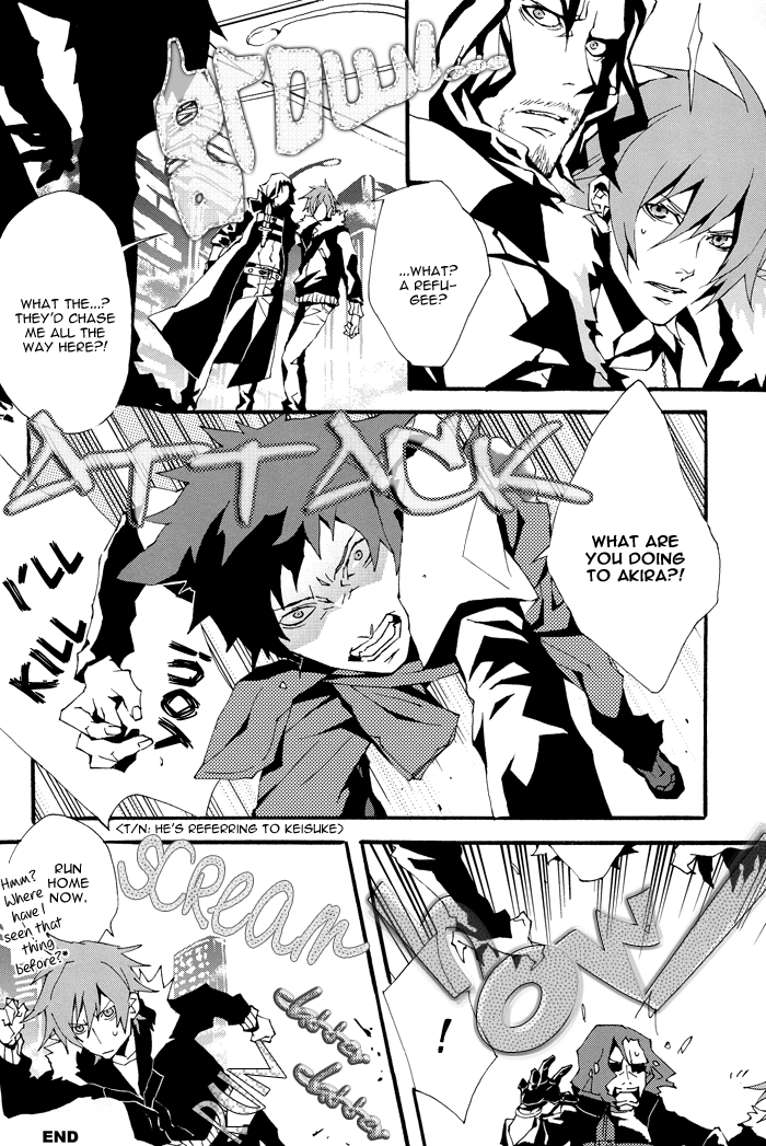 (C69) [犬型サミット (フジノ)] NO substance (咎狗の血) [英訳]