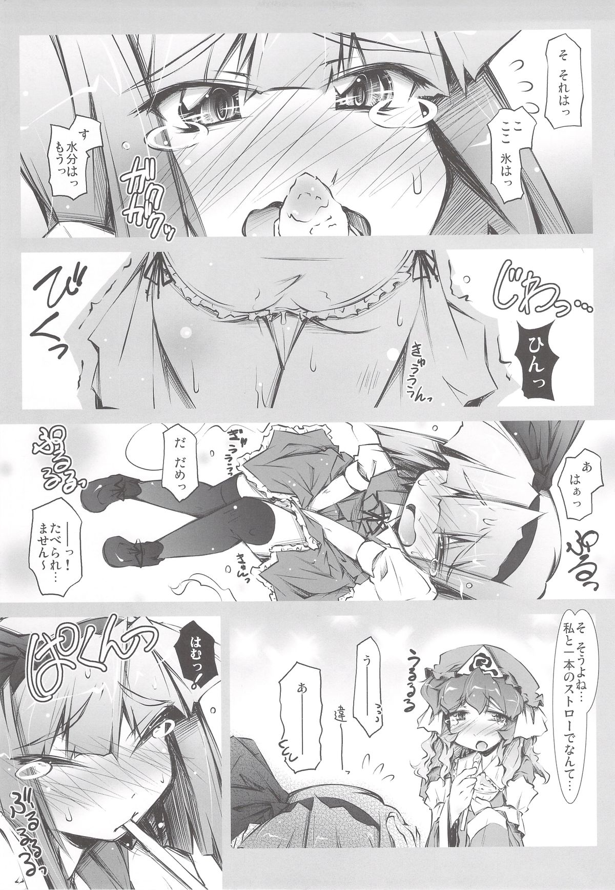 (C78) [成宮 (鳴海也)] 妖夢+水分+水分+いぢわる= (東方Project)