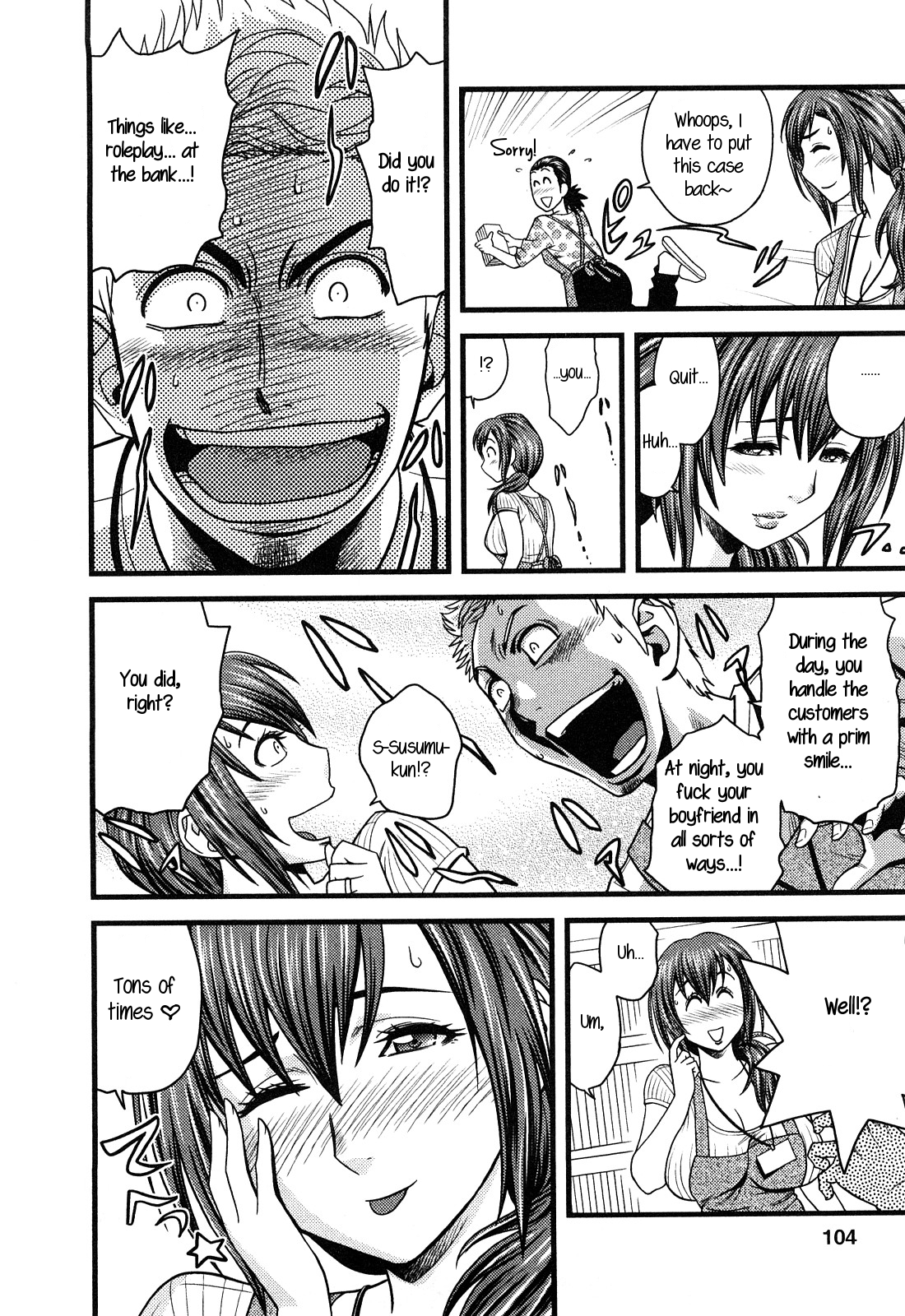 [辰波要徳] ちょいM美々子さん 第1-6話 [英訳]