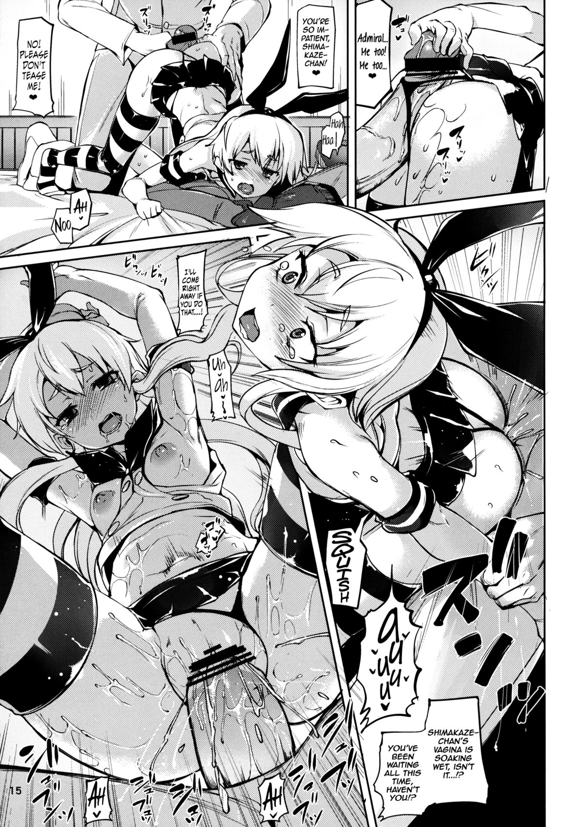 (C85) [餅屋 (かろちー)] 恋する島風ちゃんとヘンタイ提督 2 (艦隊これくしょん-艦これ-) [英訳]