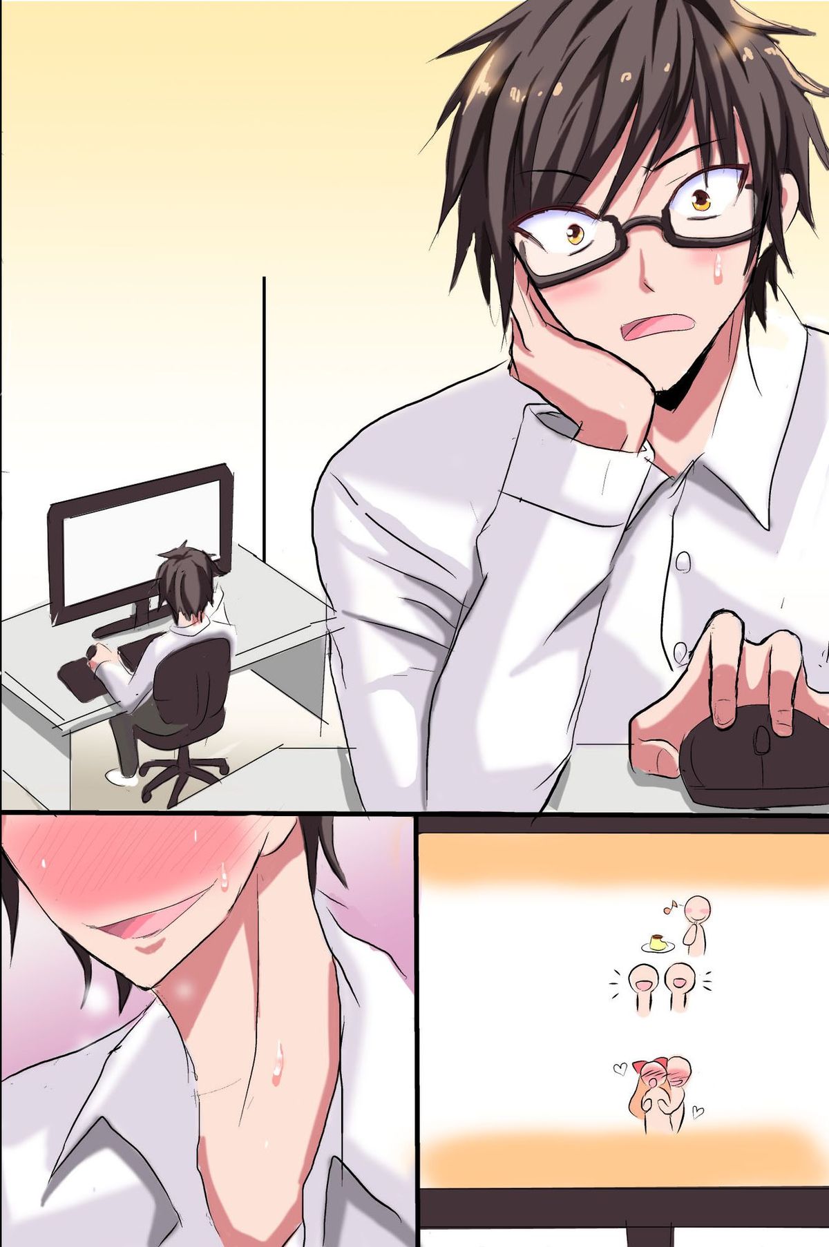 [浪漫書店 (佐藤黒音, かすが朱里)] 透明人間になったらできること [DL版]