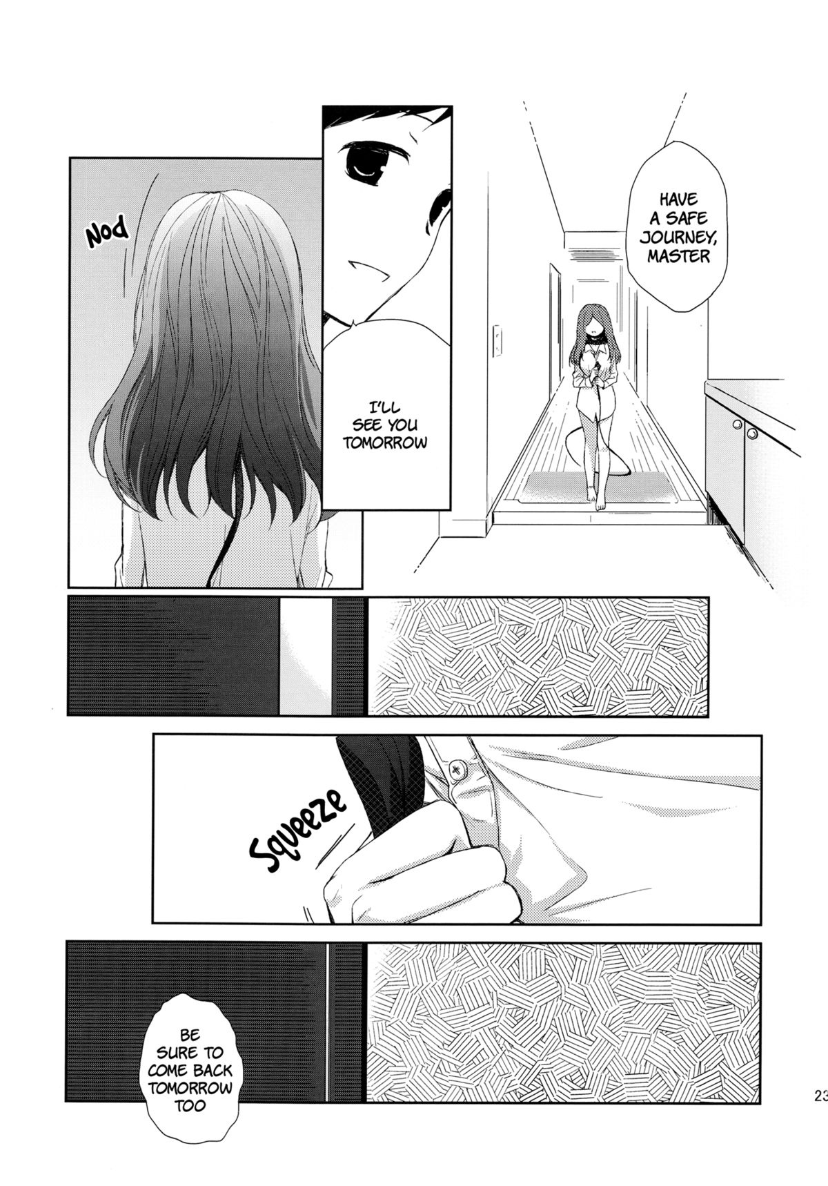 (サンクリ58) [ヒツジ一番搾り (日辻ハコ)] 彼女のペット人生 [英訳]