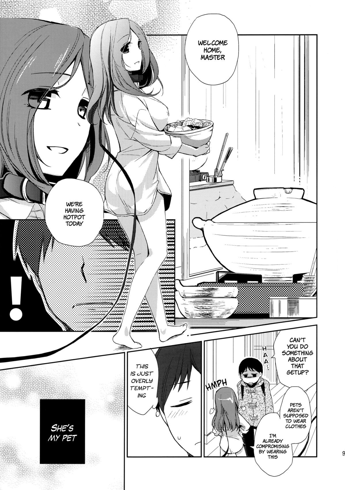 (サンクリ58) [ヒツジ一番搾り (日辻ハコ)] 彼女のペット人生 [英訳]