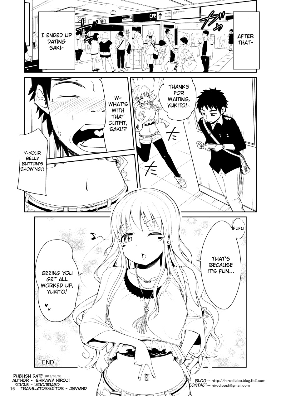 [ヒロヂラボ (石川ヒロヂ)] 美女へそ図鑑1 [英訳] [DL版]