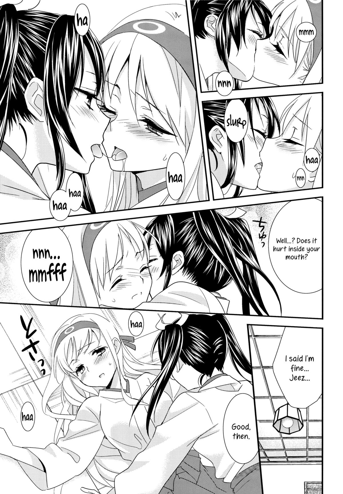 [スイートピー、COCOA BREAK (大島智、大島永遠)] 百合鶴 (艦隊これくしょん -艦これ-) [英訳] [2013年11月30日]