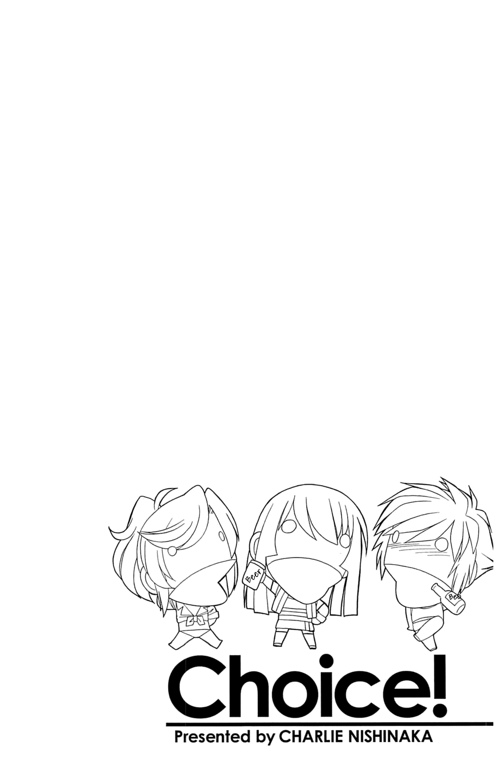 [チャーリーにしなか] Choice! 3 [英訳]