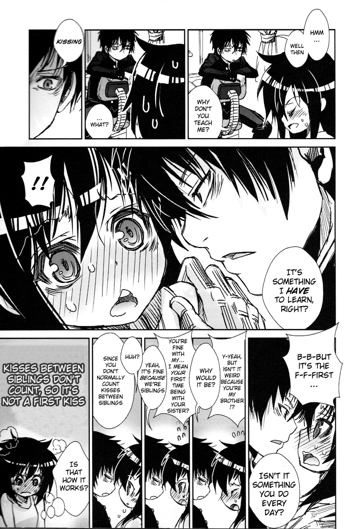 (コミトレ22) [もんてかるろ屋 (瀬菜モナコ)] 姉ちゃんがかわいいから弟が欲情する (私がモテないのはどう考えてもお前らが悪い！) [英訳]