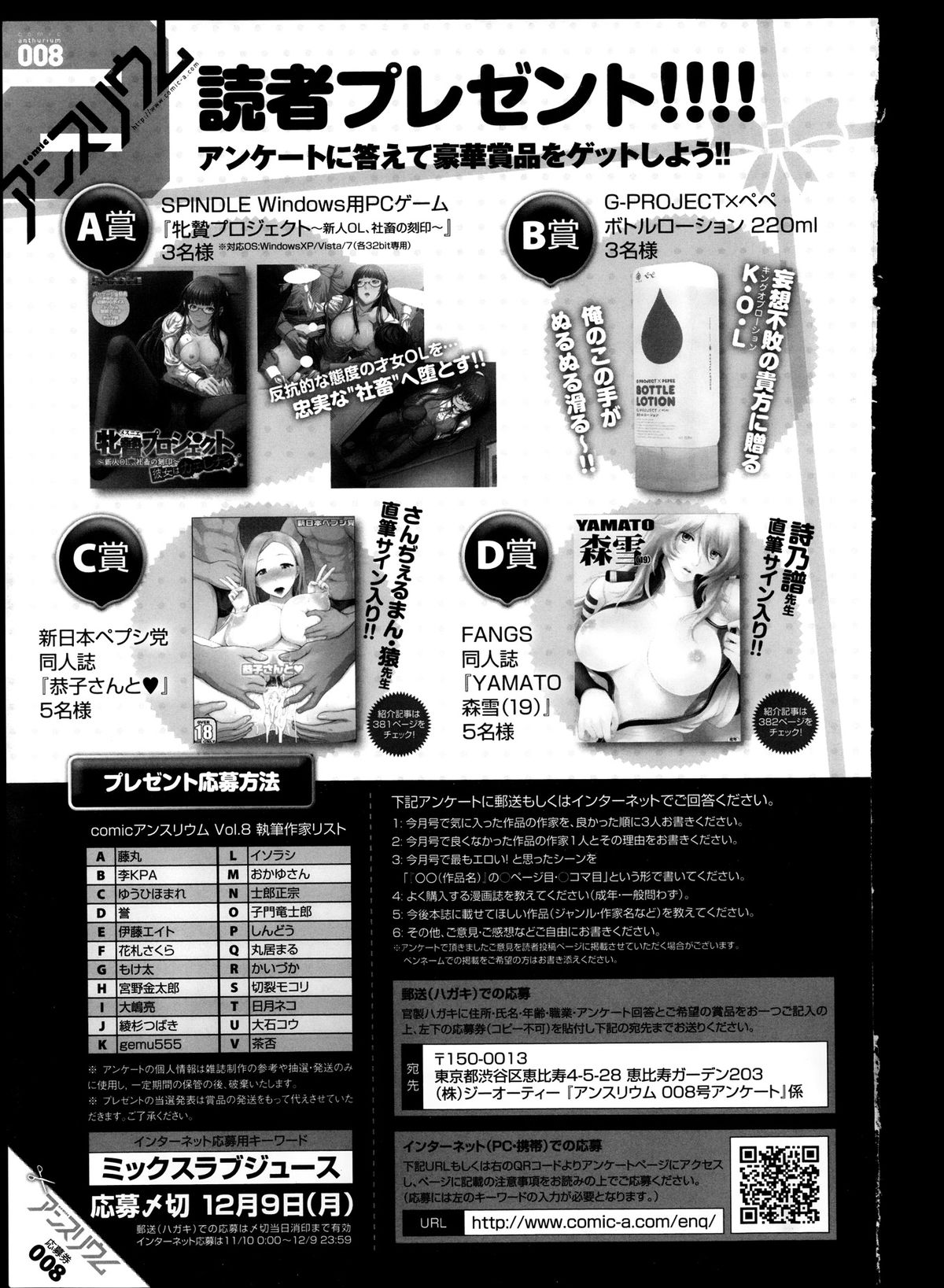 COMIC アンスリウム 008 2013年12月号