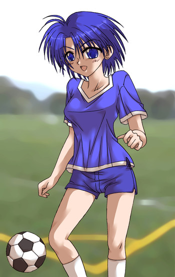 [リボーンズナイツ] サッカー部の少女、陵辱