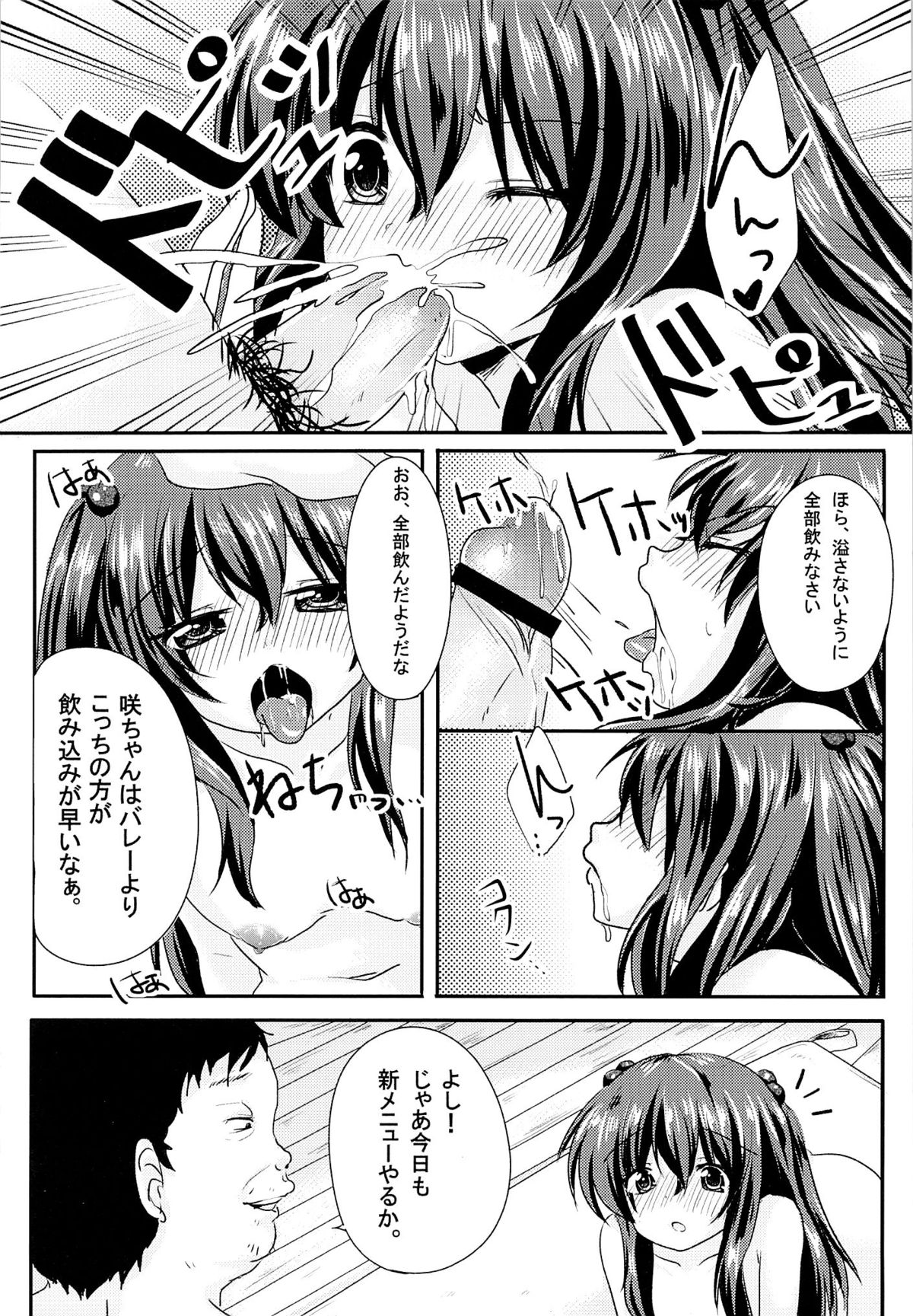 (C84) [ニタ研 (仙道八)] いじめられっ娘咲ちゃんの放課後特別ナカ出し練習