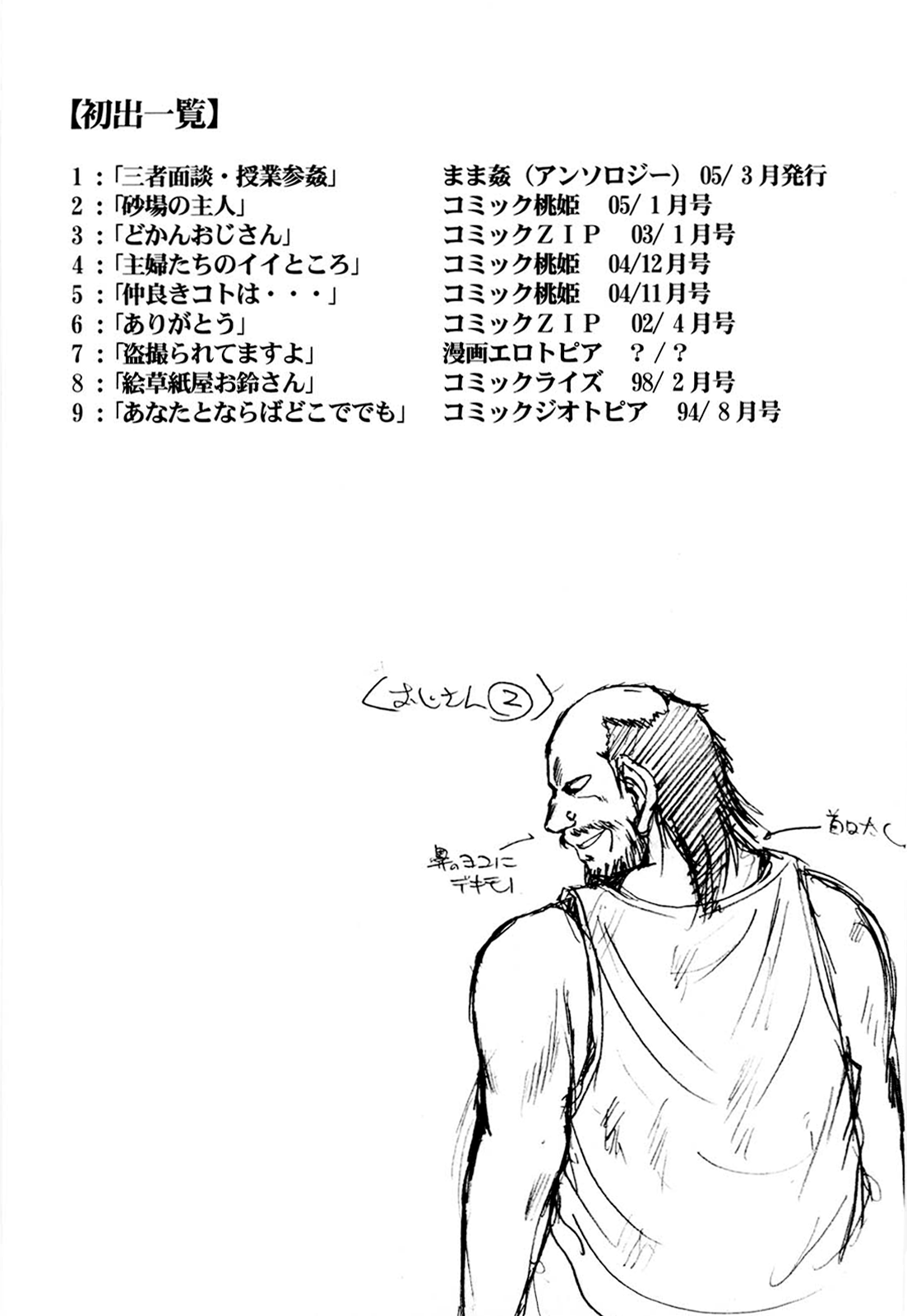 [千葉○作] 砂場の主人 [無修正]