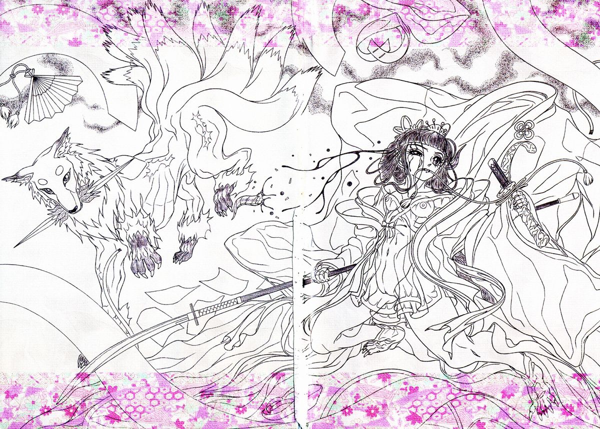 (HARUCC18) [Holiday Note (Elia、MIE)] BLANC X NOIR (妖狐×僕SS)