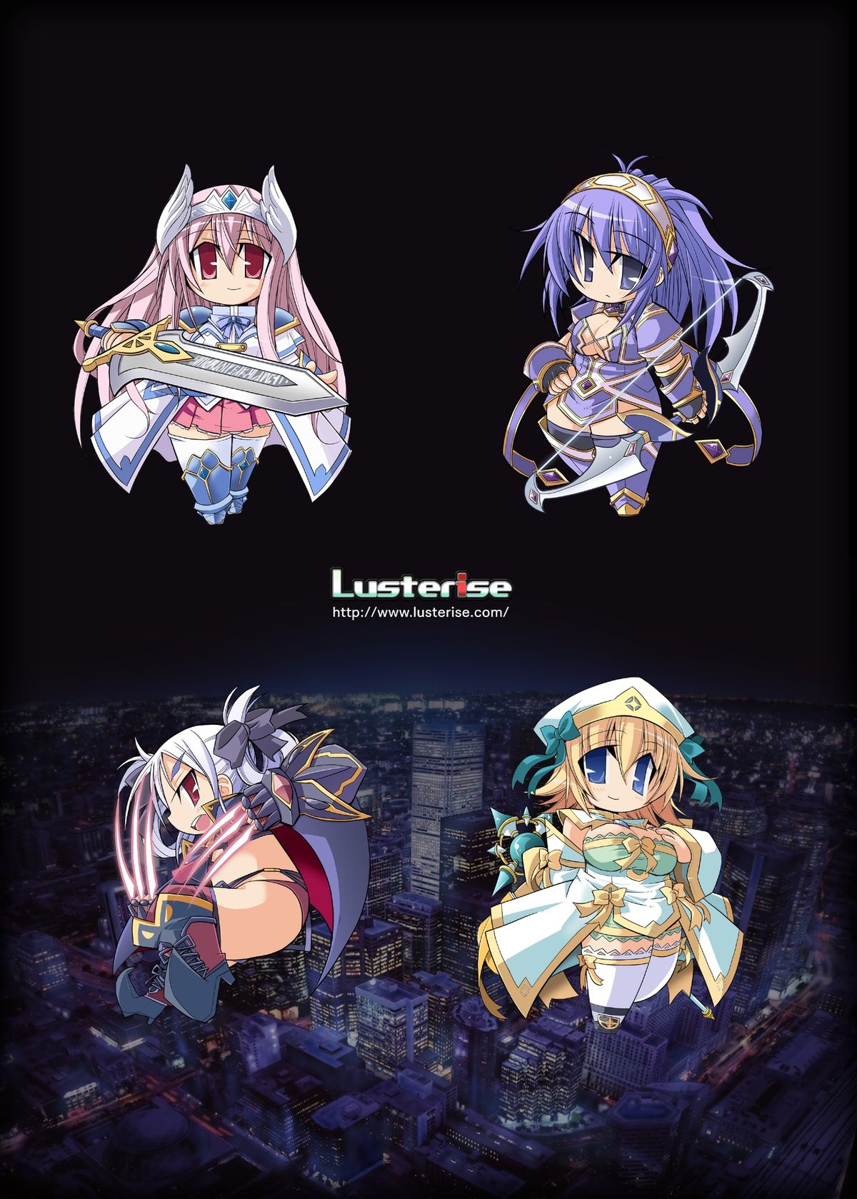 [Lusterise (朝凪, エレクトさわる, たけのこ星人 他)] プリズムアクセラレーション (守護聖女プリズムセイバー) [DL版]