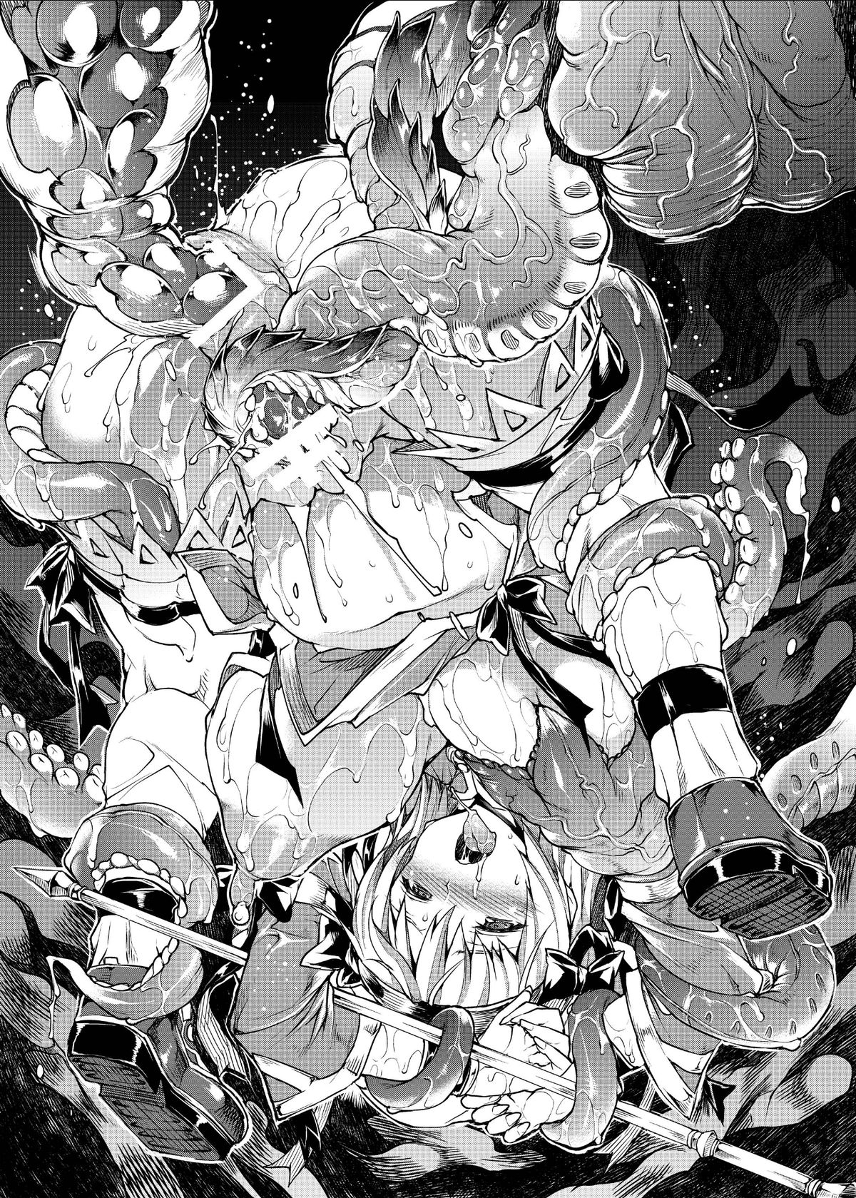 [Lusterise (朝凪, エレクトさわる, たけのこ星人 他)] プリズムアクセラレーション (守護聖女プリズムセイバー) [DL版]