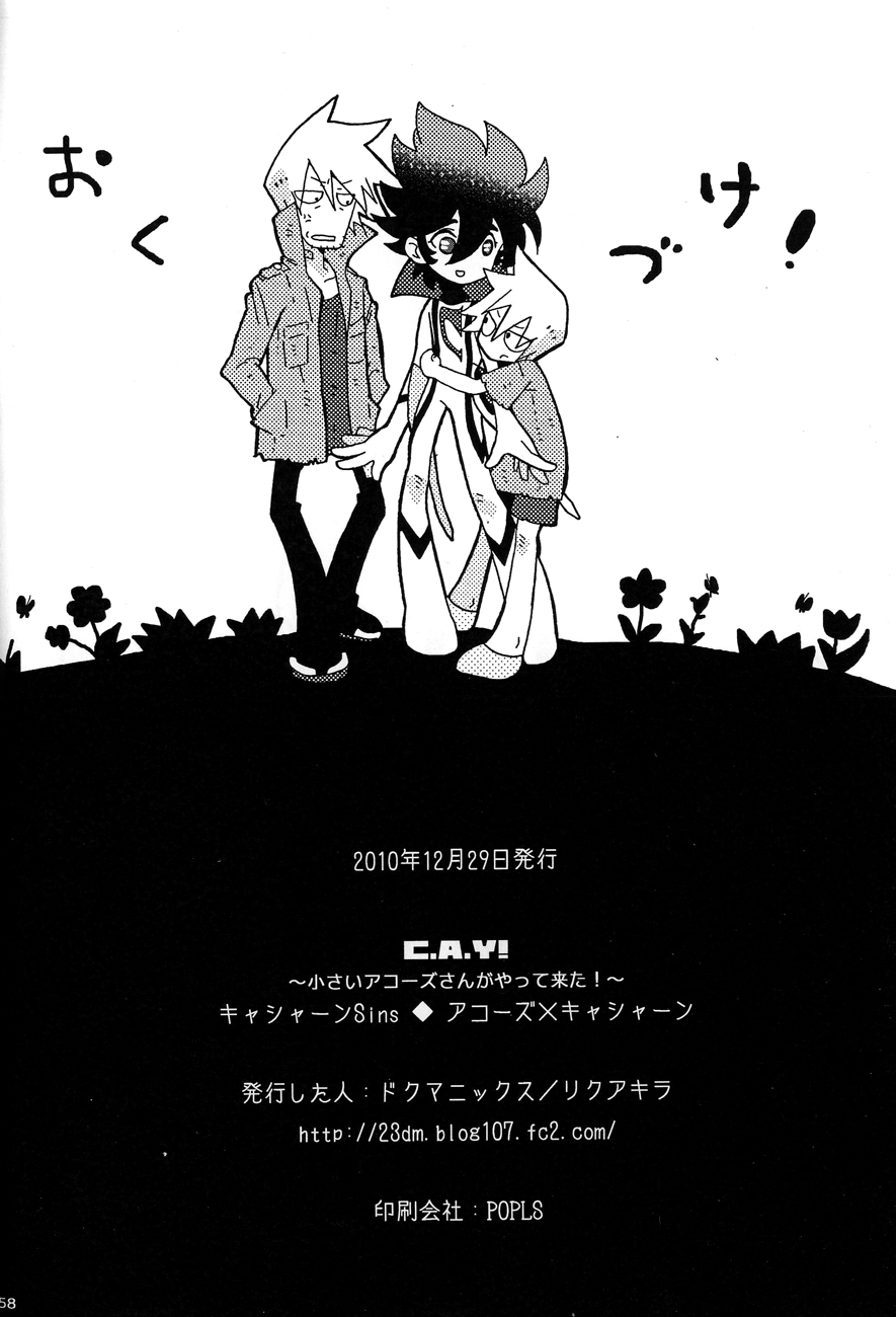 【ドクマニクス】C.A.Y！ （キャシャーンSins）