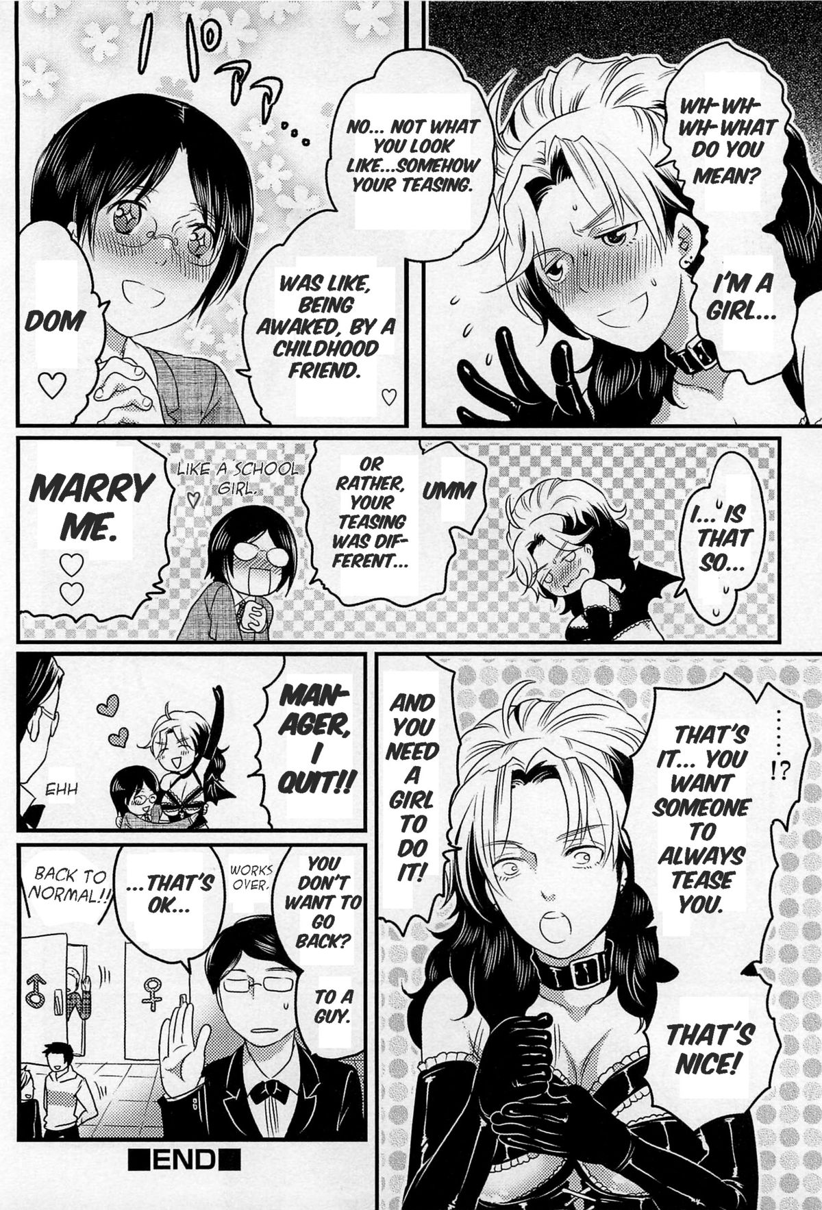 [命わずか] 女王様専科? 第1章 (にょたいか！パラダイス 01) [英訳]