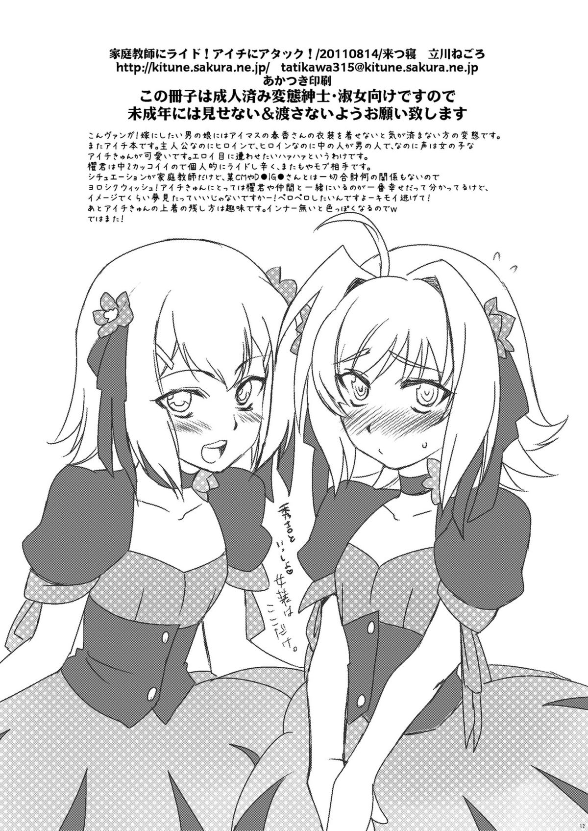 立川ねごろ（キツネ）家庭教師乗り！愛知で攻撃！（カードファイト!!ヴァンガード）